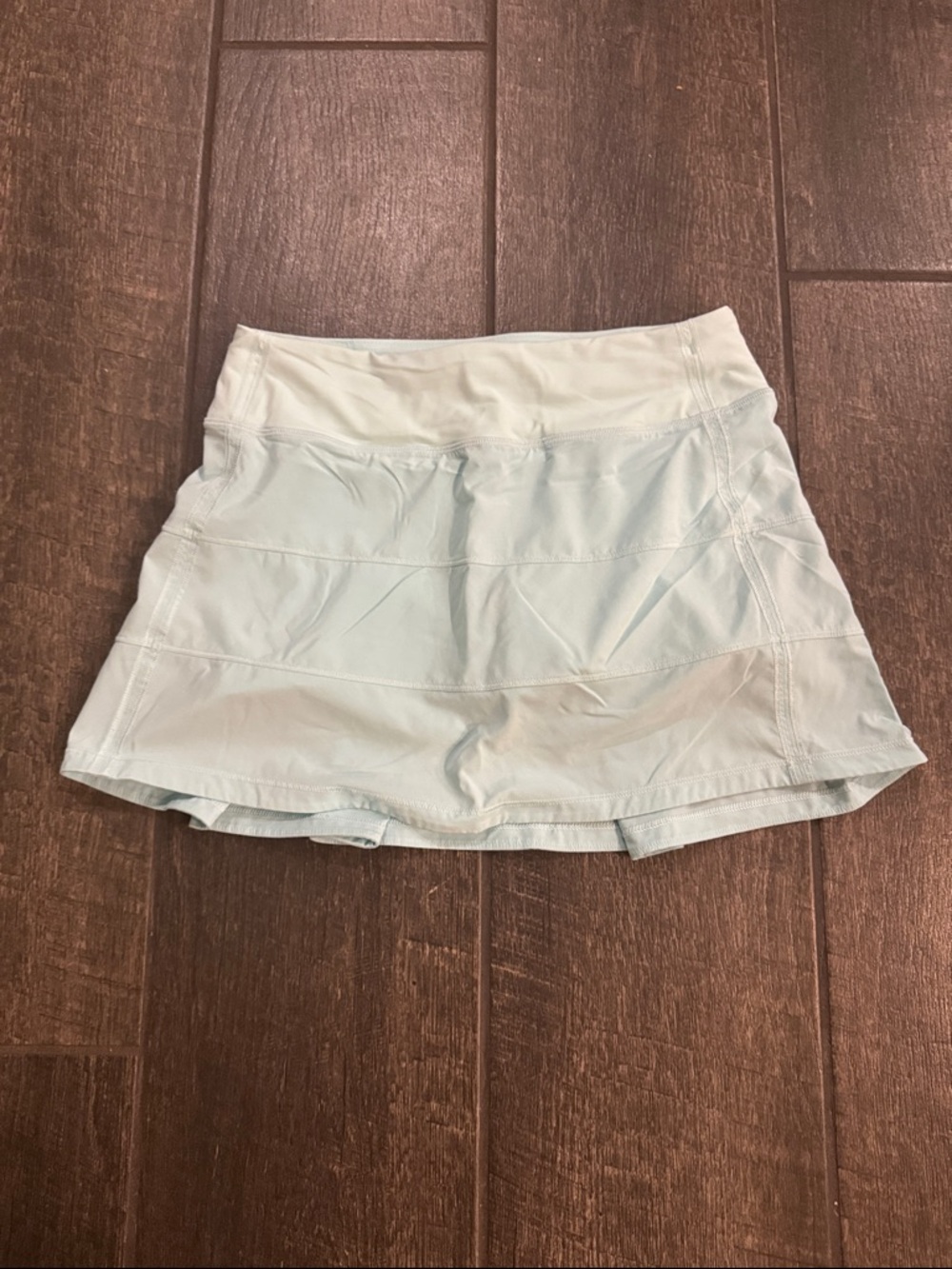 lululemon pale aqua athletic skort